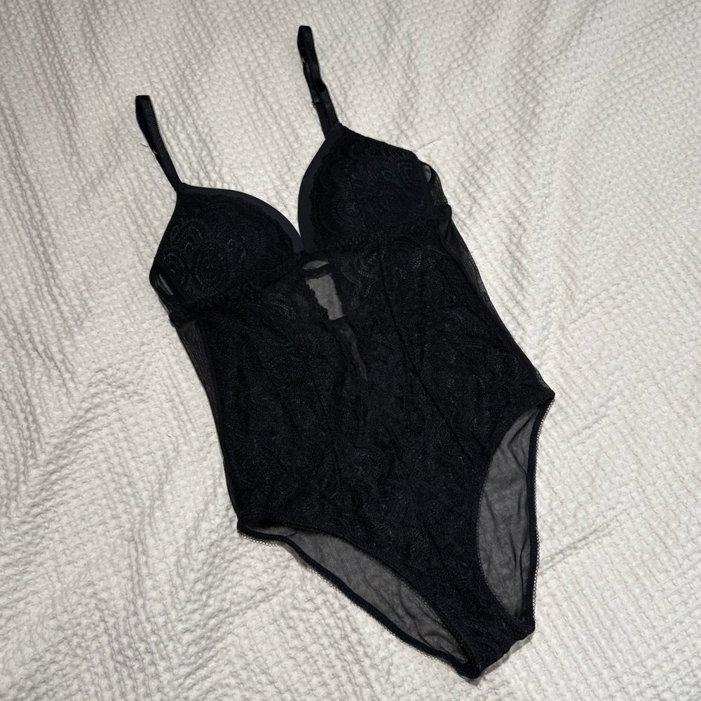 Black Lace Bodysuit